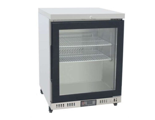 Atosa MBC24FG Single Glass Door Undercounter Freezer – 145L
