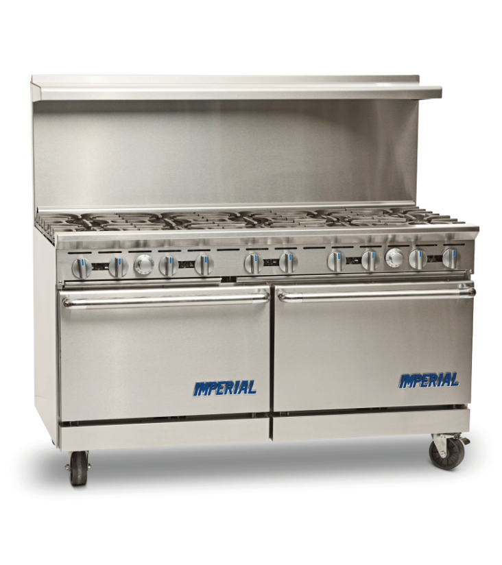 IMPERIAL IR-10 Ten Burner Double Gas Oven Range IMPERIAL IR-10 Ten Burner Double Gas Oven Range