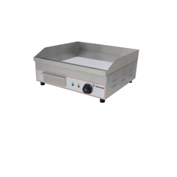 INFERNUS 500mm Electric Griddle 12mm Steel or Chrome plate