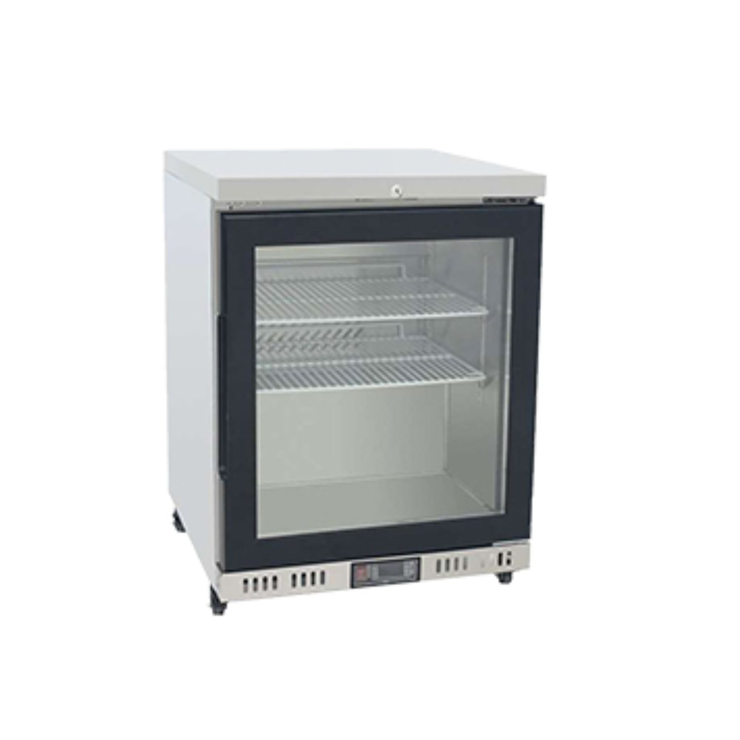 Atosa MBC24FG Single Glass Door Undercounter Freezer – 145L