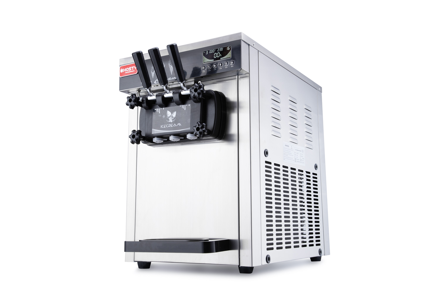 HOSTY Triple Head Countertop Ice Cream Machine HOSTY Triple Head Countertop Ice Cream Machine - Image 3