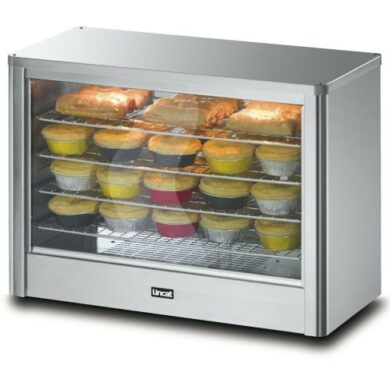 Lincat LPWLR Seal Counter-top Heated Pie Cabinet with Illumination & Humidity Feature