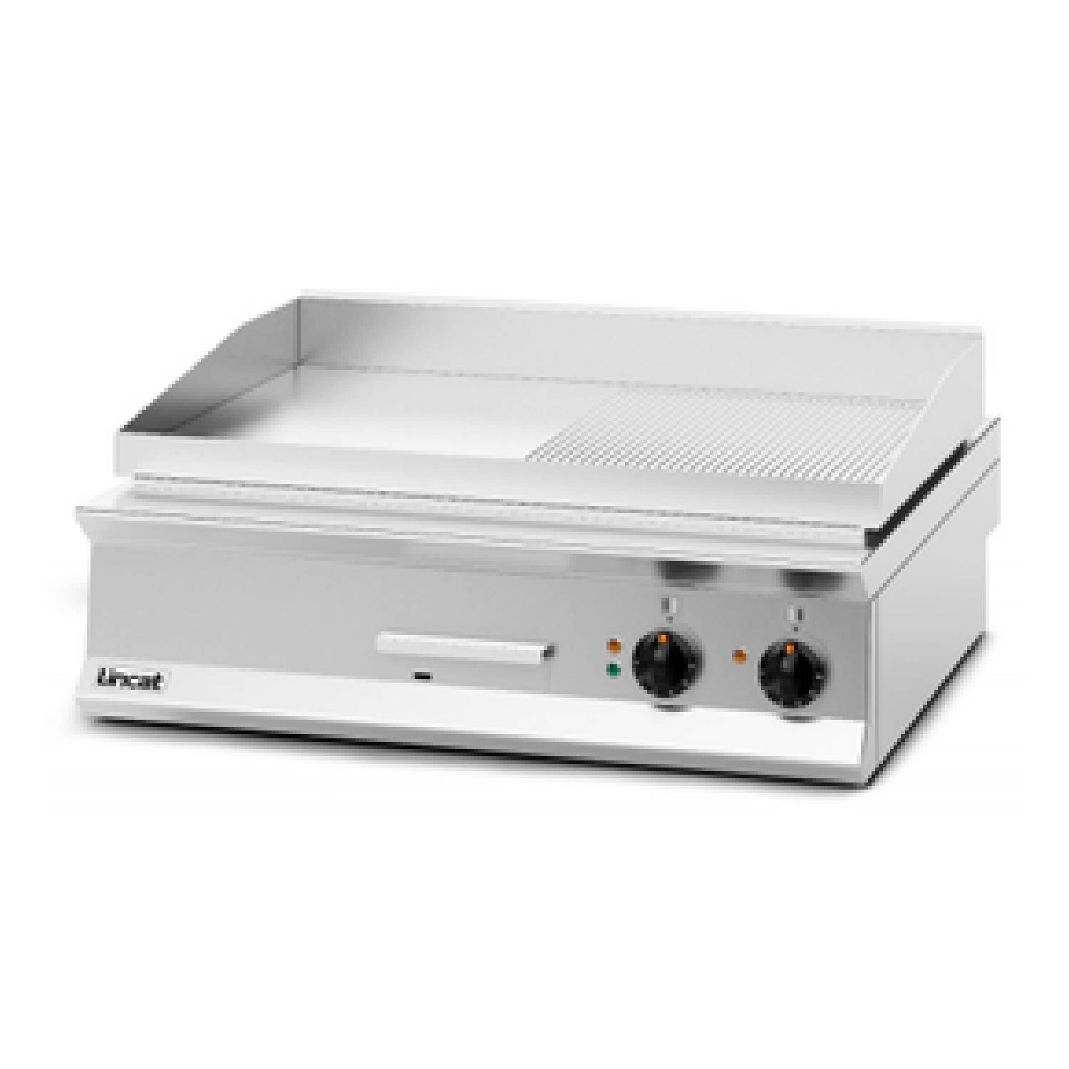 Lincat OE8206/R Opus 800 Griddle Half Ribbed Steel Plate