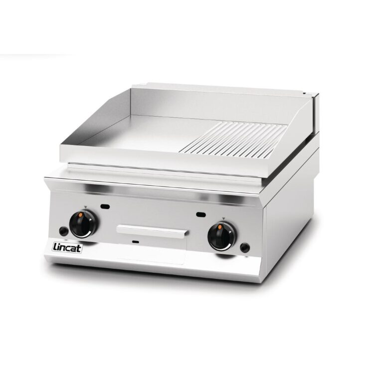 Lincat OG8201R Gas Counter-top Griddle, Ribbed Plate