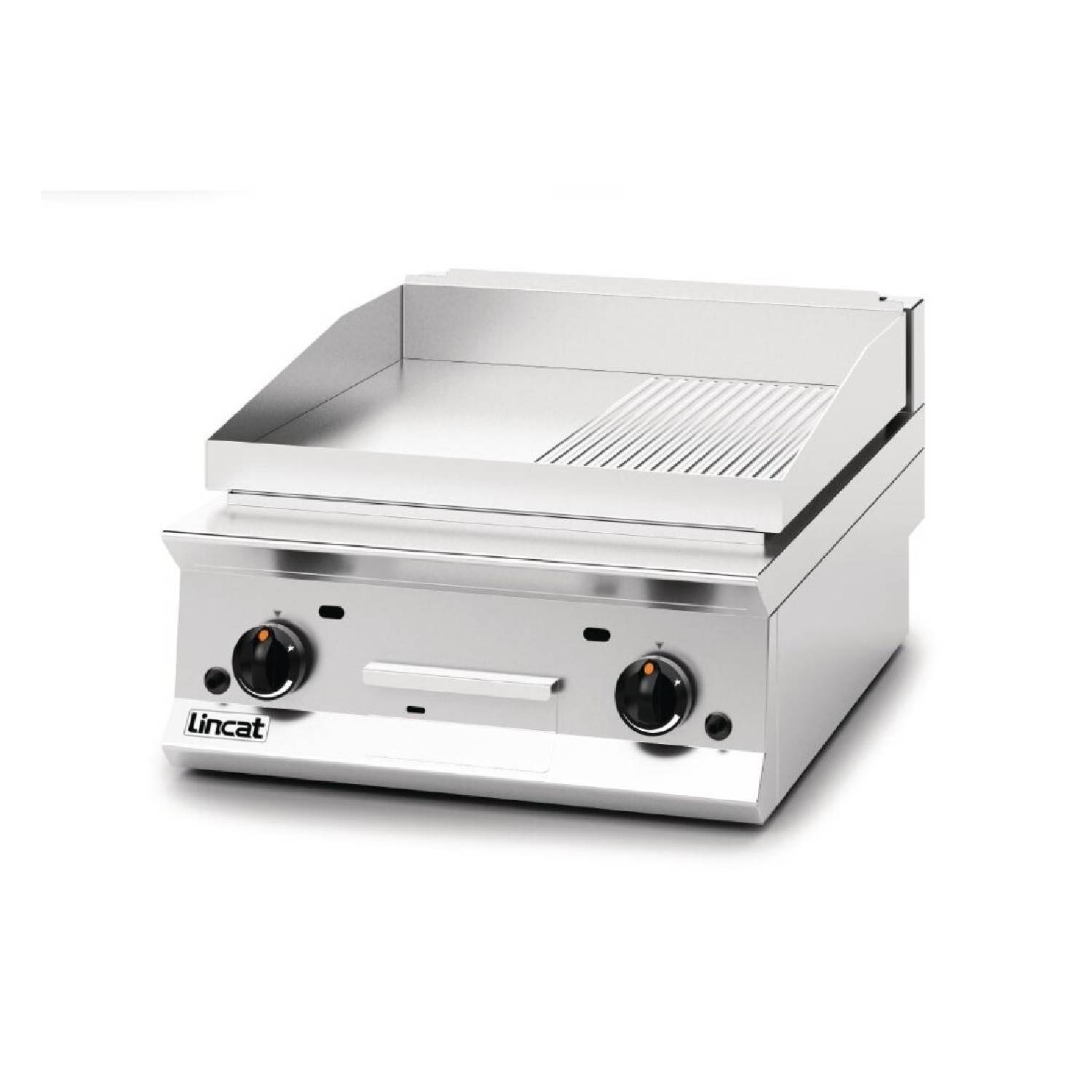 Lincat OG8201/R Gas Counter-top Griddle, Ribbed Plate