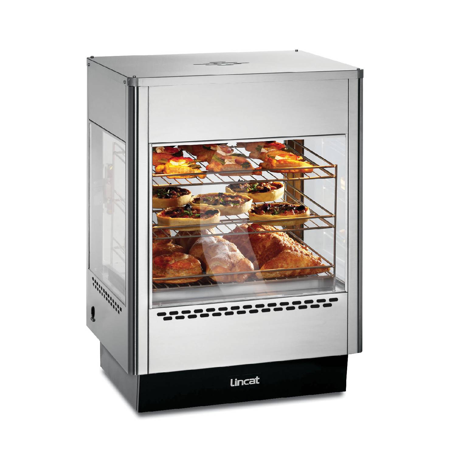 Lincat UMS50 Seal Counter-top Upright Heated Merchandiser – Static Rack – Single Door Lincat UMS50 Seal Counter-top Upright Heated Merchandiser – Static Rack – Single Door