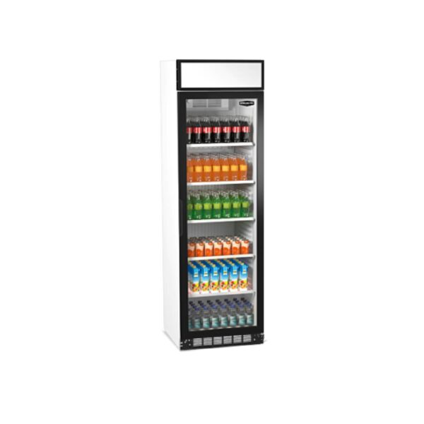 Sterling Pro SPG390C Upright Single Door Display Chiller 373L