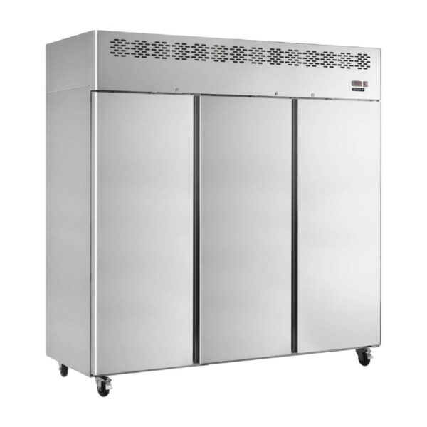 Tefcold CAF1390 Triple Solid door Freezer, 1390L
