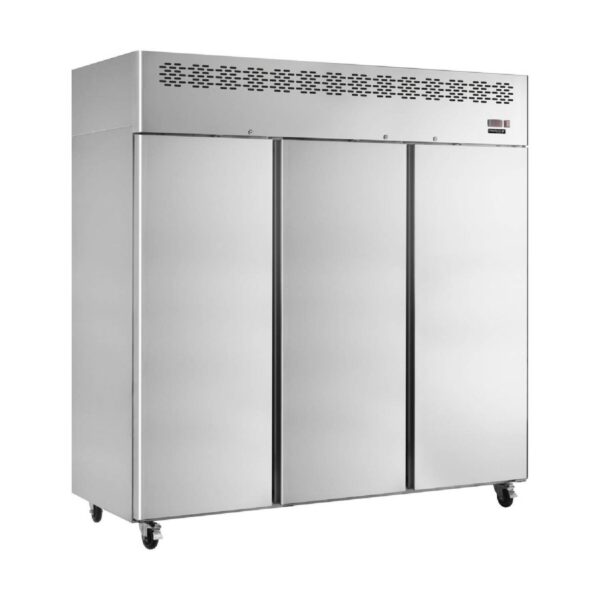 Tefcold CAR1390 Triple Solid door Refrigerator, 1390L