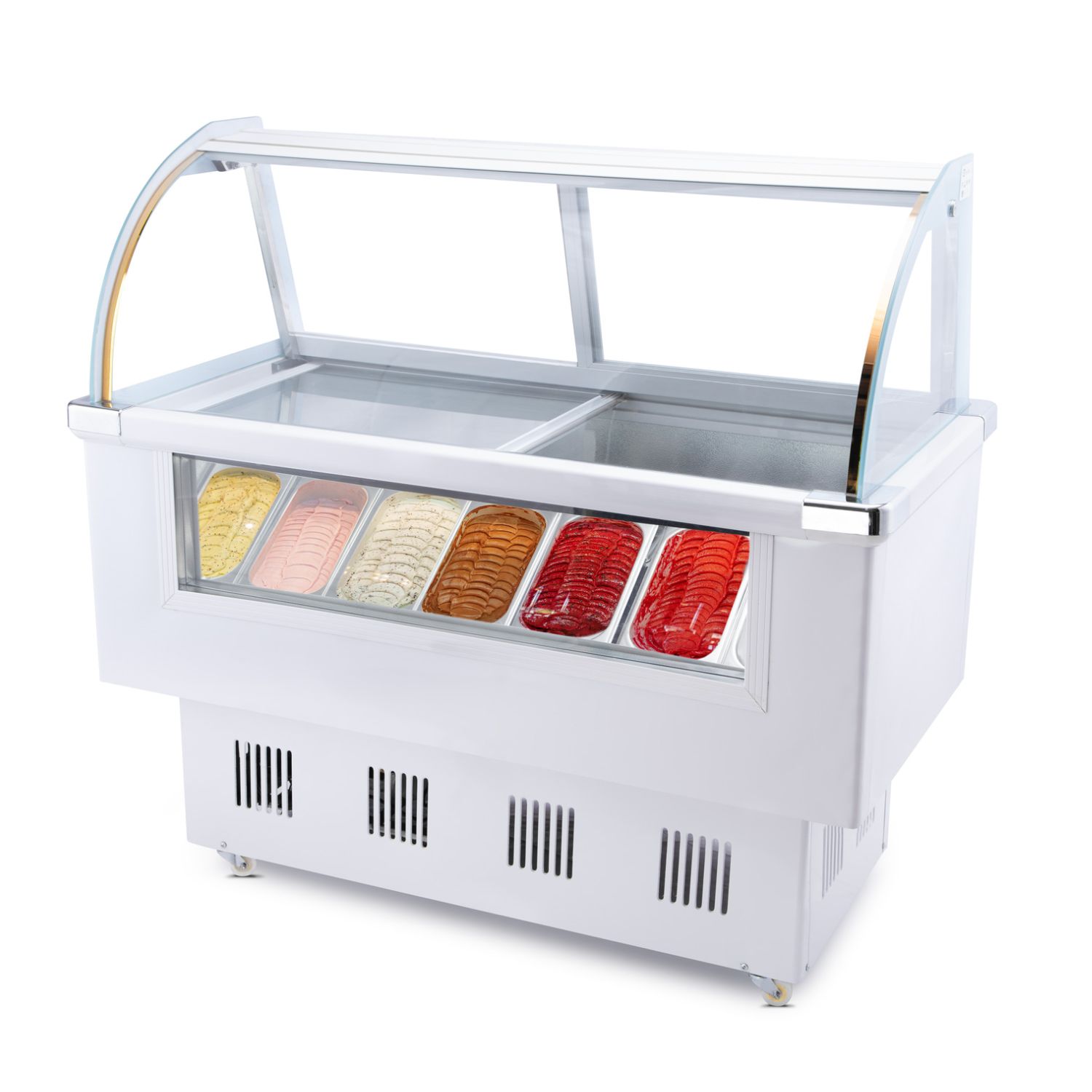 EN760 Ice Cream Display Freezer, 210L