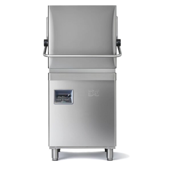 DC ED900A CP Economy Passthrough Dishwasher w/ Break Tank & Chemical Pump 500mm Basket DC ED900 Economy Passthrough Dishwasher Front Closed