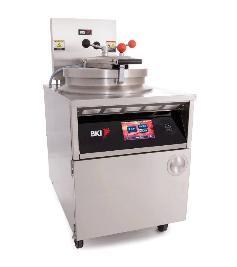 BKI Pressure Fryer FKM-TC – Single Basket, Touchscreen Control BKI Pressure Fryer FKM-TC – Single Basket, Touchscreen Control - Image 3