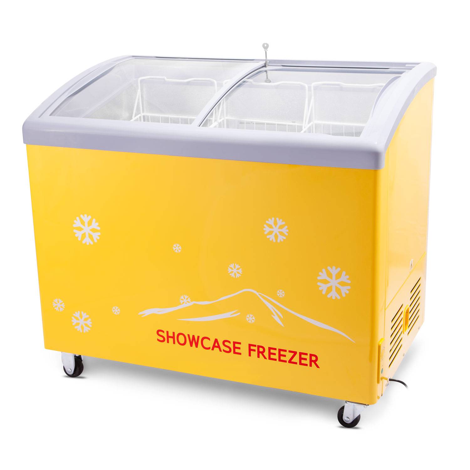HOSTY Chest Freezer with Sliding Glass Top, 270L HOSTY Chest Freezer with Sliding Glass Top, 270L