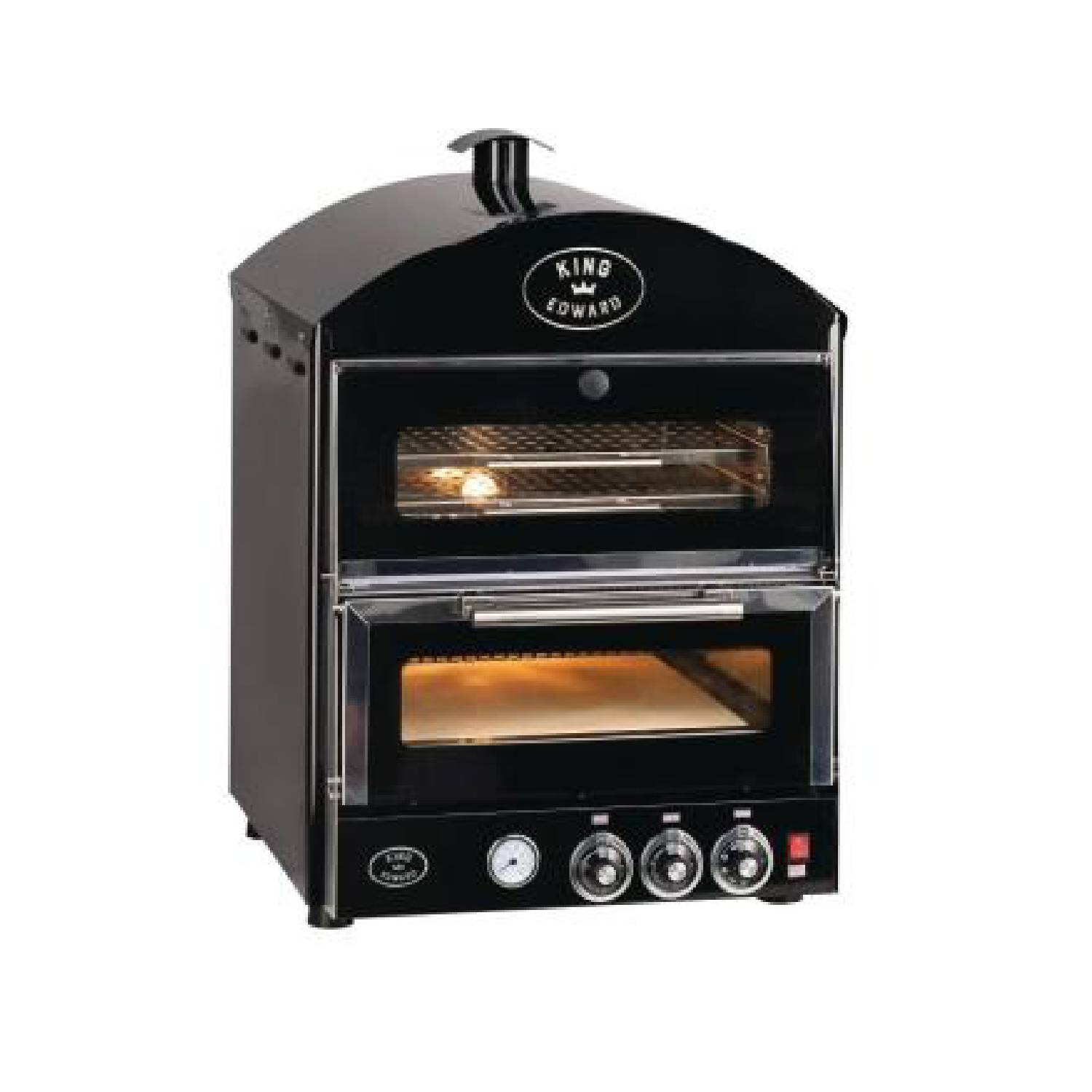 King Edward PK1W Pizza King Pizza Oven with Warmer