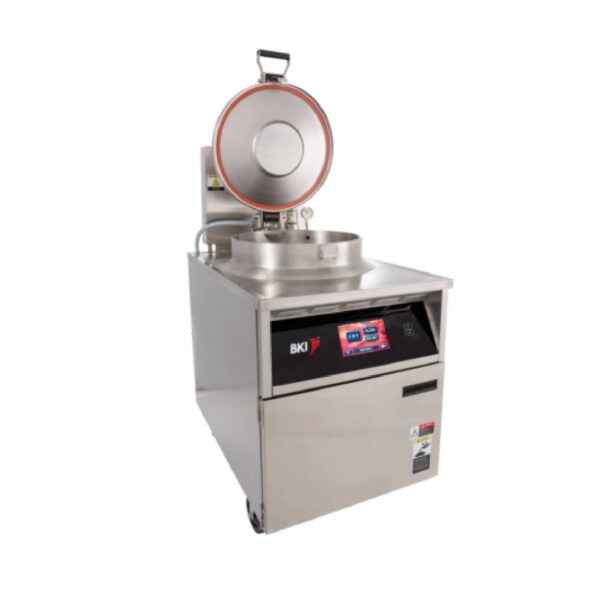 BKI Pressure Fryer FKM-TC – Single Basket, Touchscreen Control