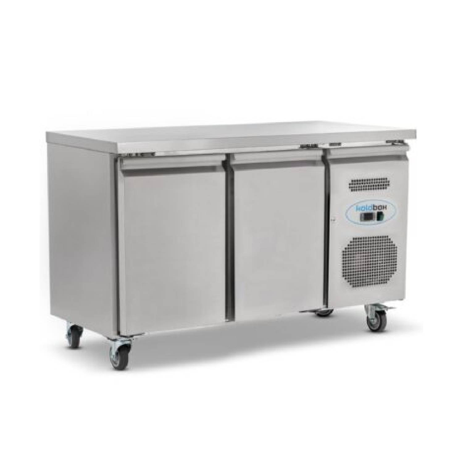 KOLDBOX KXFC2 Double Hinged Door Counter Freezer 282L