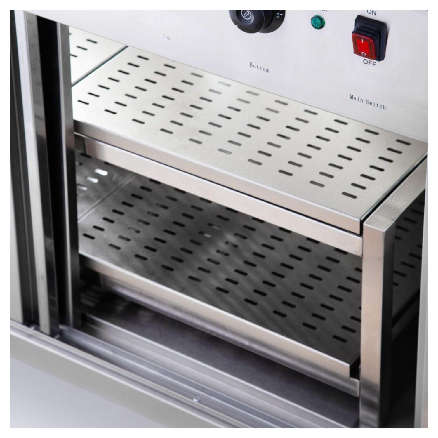 ACE Mobile Wet Bain Marie Top & Hot Cupboard w/ Heated Buffet Gantry 835mm ACE Mobile Wet Bain Marie Top & Hot Cupboard w/ Heated Buffet Gantry 835mm - Image 6