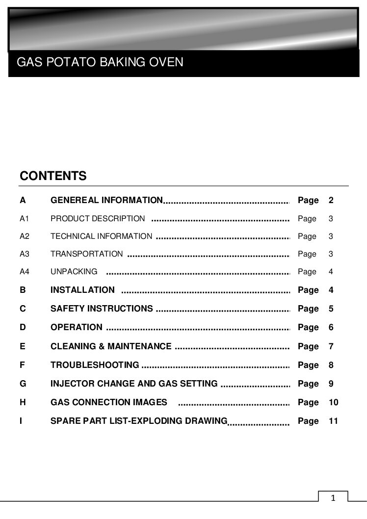 GKOE3 GAS Baked Potato Oven, 3 Drawers GKOE3 GAS Baked Potato Oven, 3 Drawers - Image 8