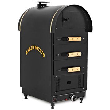 GKOE3 GAS Baked Potato Oven, 3 Drawers GKOE3 GAS Baked Potato Oven, 3 Drawers - Image 3