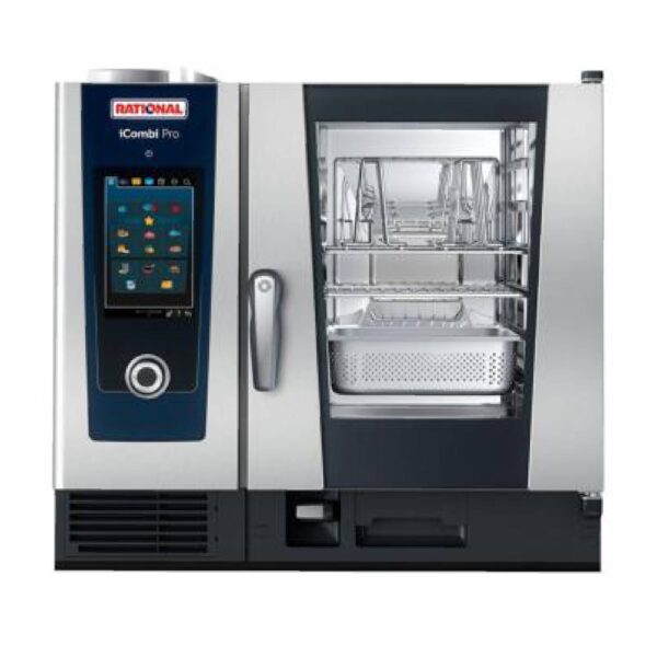 GRADED Rational iCombi Pro 6-1/1 Electric 6 Grid Combi Oven – single phase – with mobile stand! GRADED Rational iCombi Pro 6-1/1 Electric 6 Grid Combi Oven – single phase – with mobile stand!