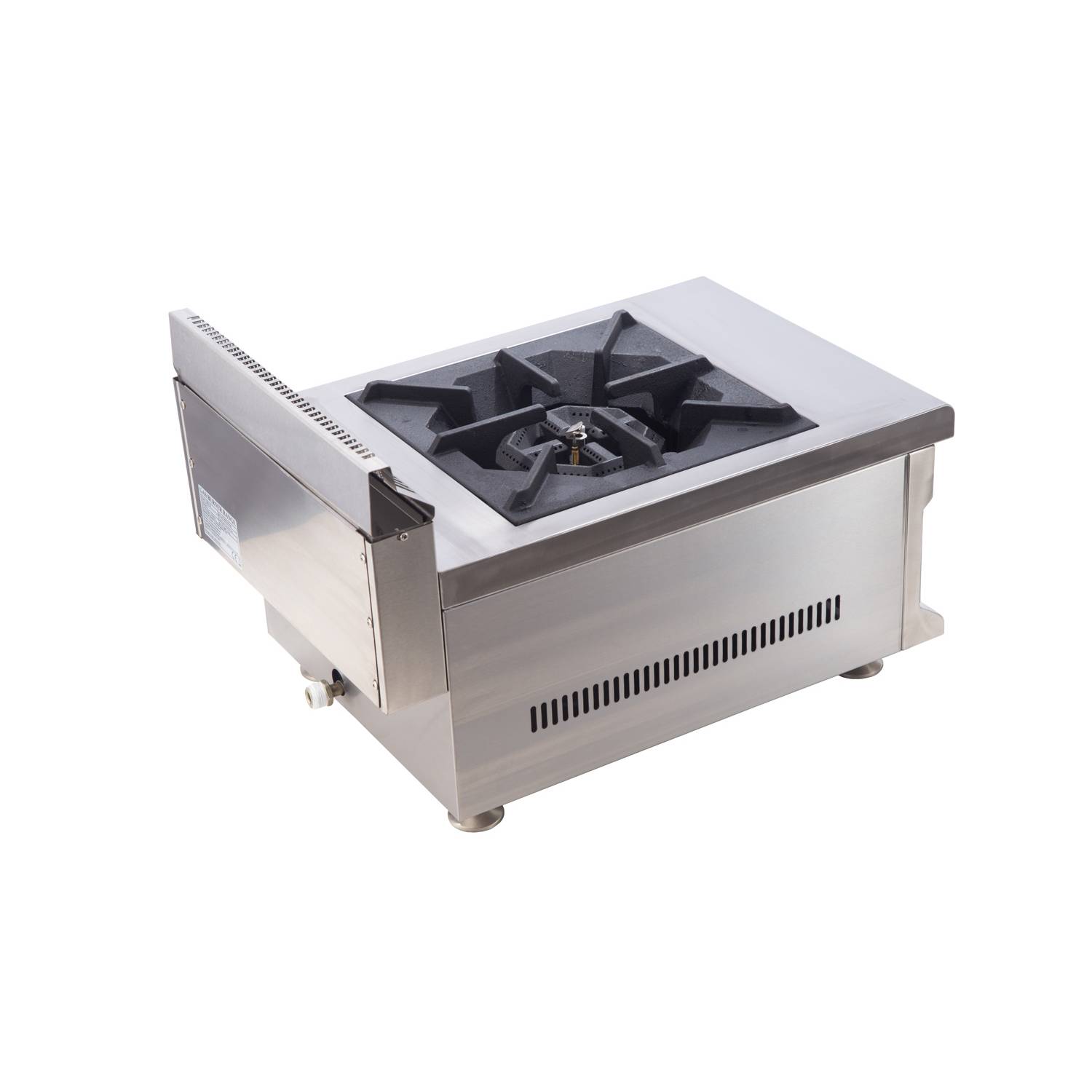 HOSTY 1 Burner Commercial Gas Cooktop – Natural Gas HOSTY 1 Burner Commercial Gas Cooktop – Natural Gas