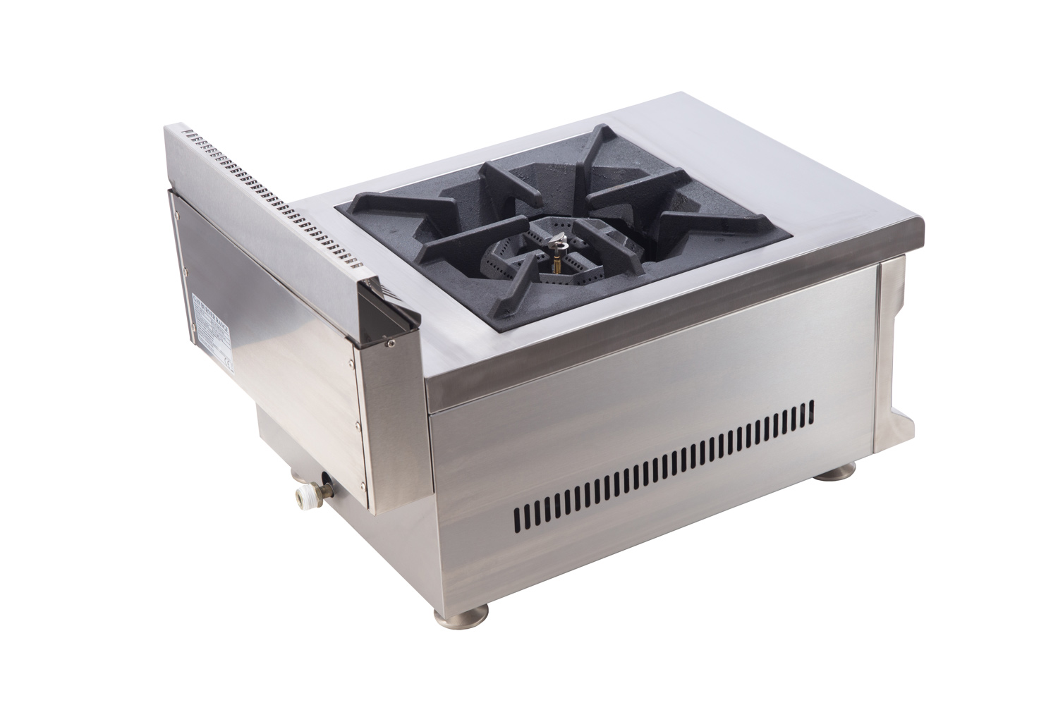 HOSTY 1 Burner Commercial Gas Cooktop – Natural Gas HOSTY 1 Burner Commercial Gas Cooktop - Natural Gas - Image 3