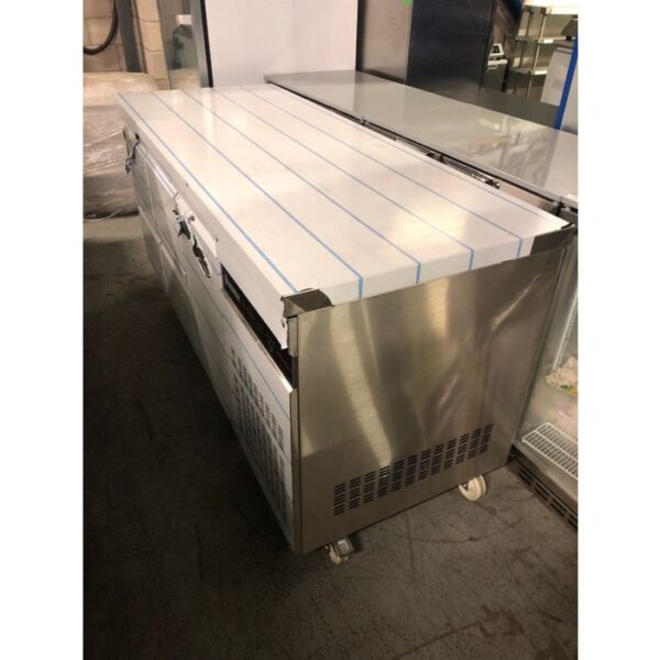 GRADED Inomak PN229-HC Four Drawers Single Door Counter Fridge GRADED Inomak PN229-HC Four Drawers Single Door Counter Fridge