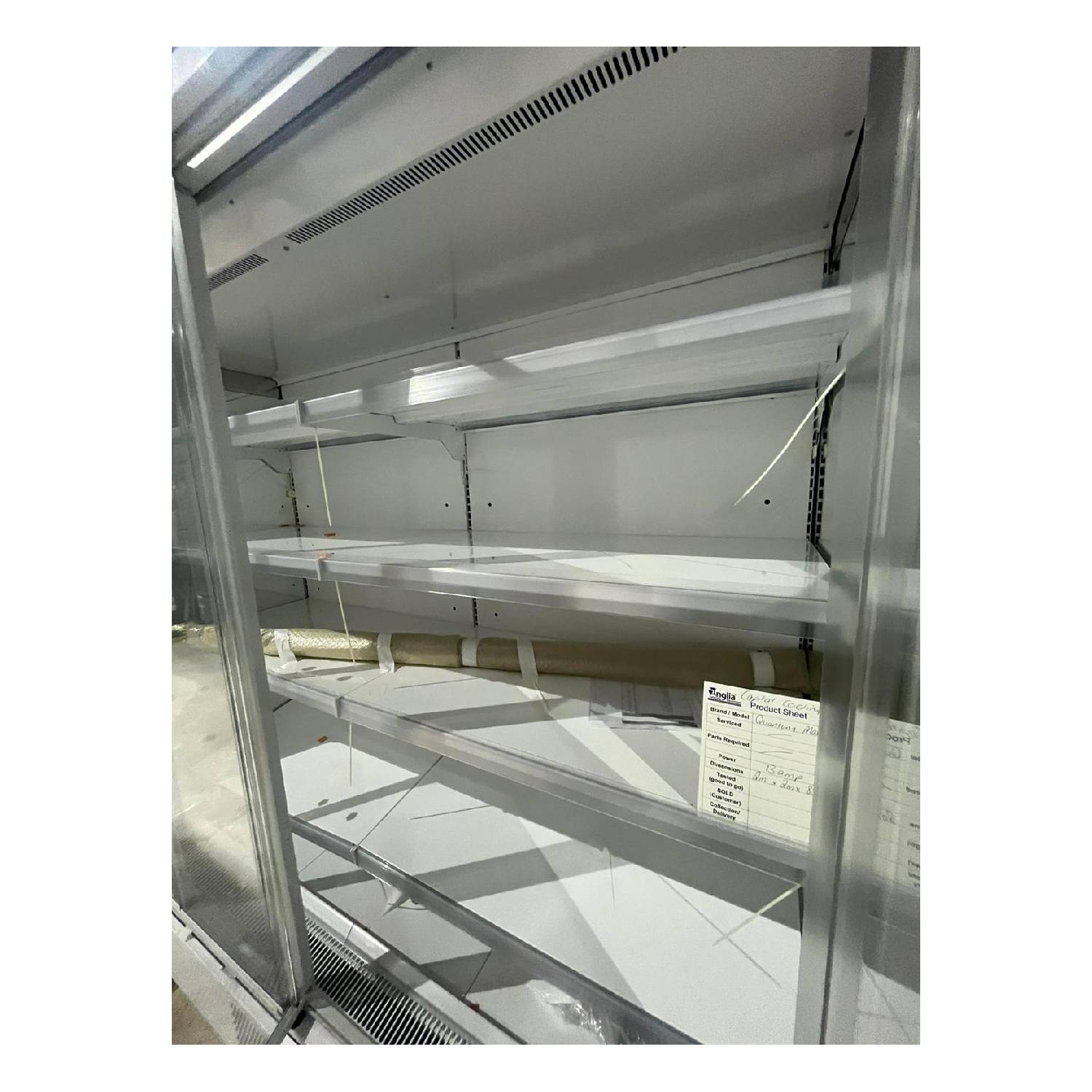 Capital Cooling Quantum Maxi 4 door glass Display Fridge 2m wide – White – Graded Capital Cooling Quantum Maxi 4 door glass Display Fridge 2m wide - White - Graded - Image 2