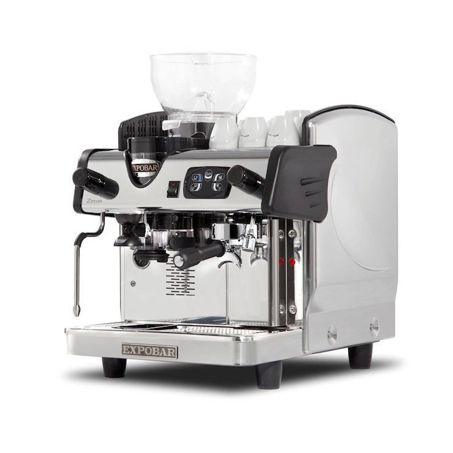 Expobar Zircon Integral 1 Group Espresso Machine – Built-In Grinder Expobar Zircon Integral 1 Group Espresso Machine – Built-In Grinder
