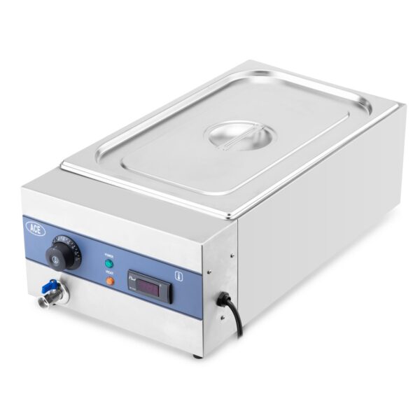 ACE 1/1 GN Wet Bain Marie – Countertop Electric Food Warmer