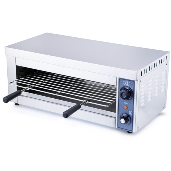ACE Electric Salamander Grill – 2kW, Countertop Oven Broiler