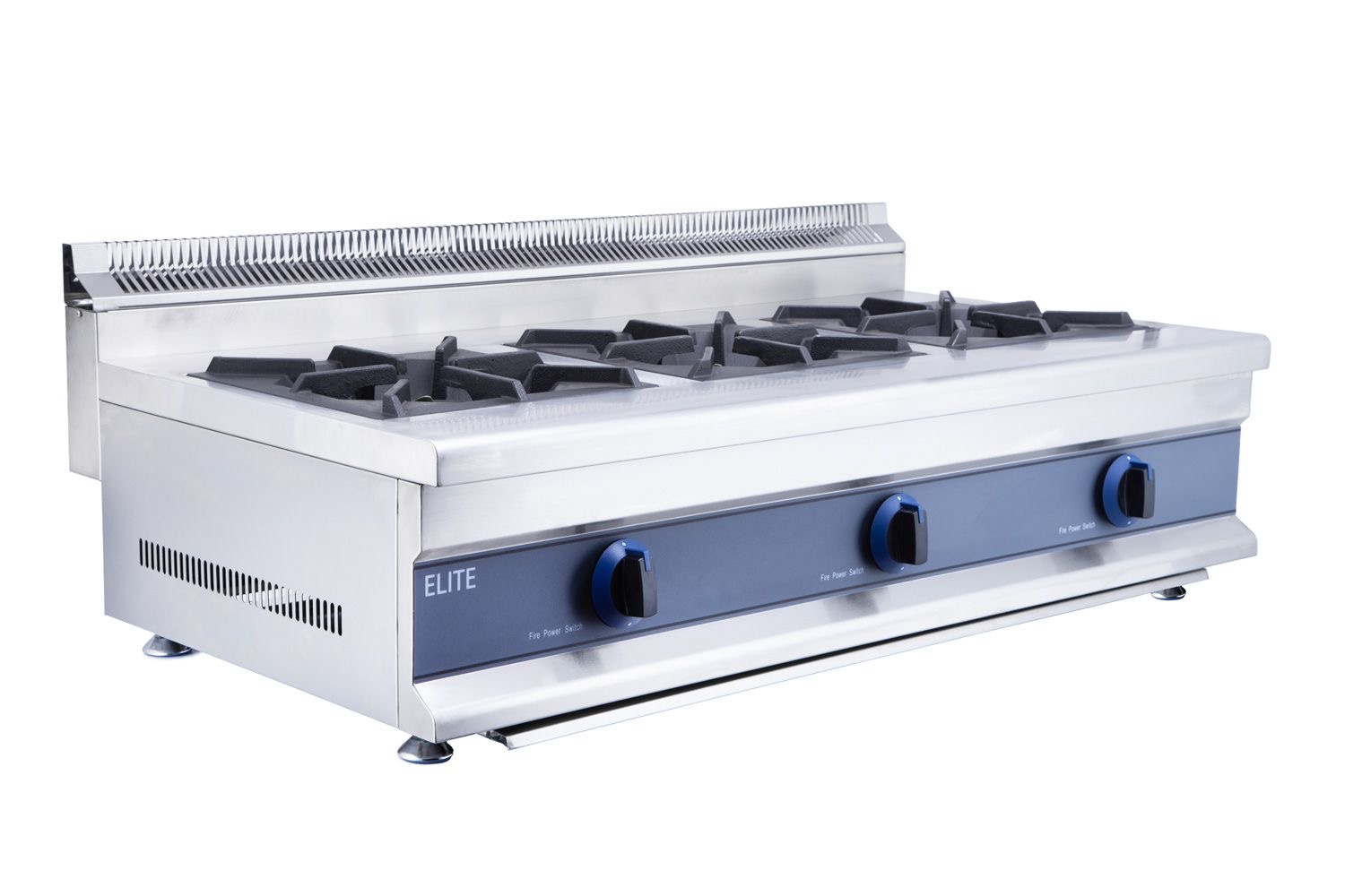 ELITE Triple Burner LPG Gas Cooker – Cast Iron Boiling Rings ELITE Triple Burner LPG Gas Cooker – Cast Iron Boiling Rings - Image 3