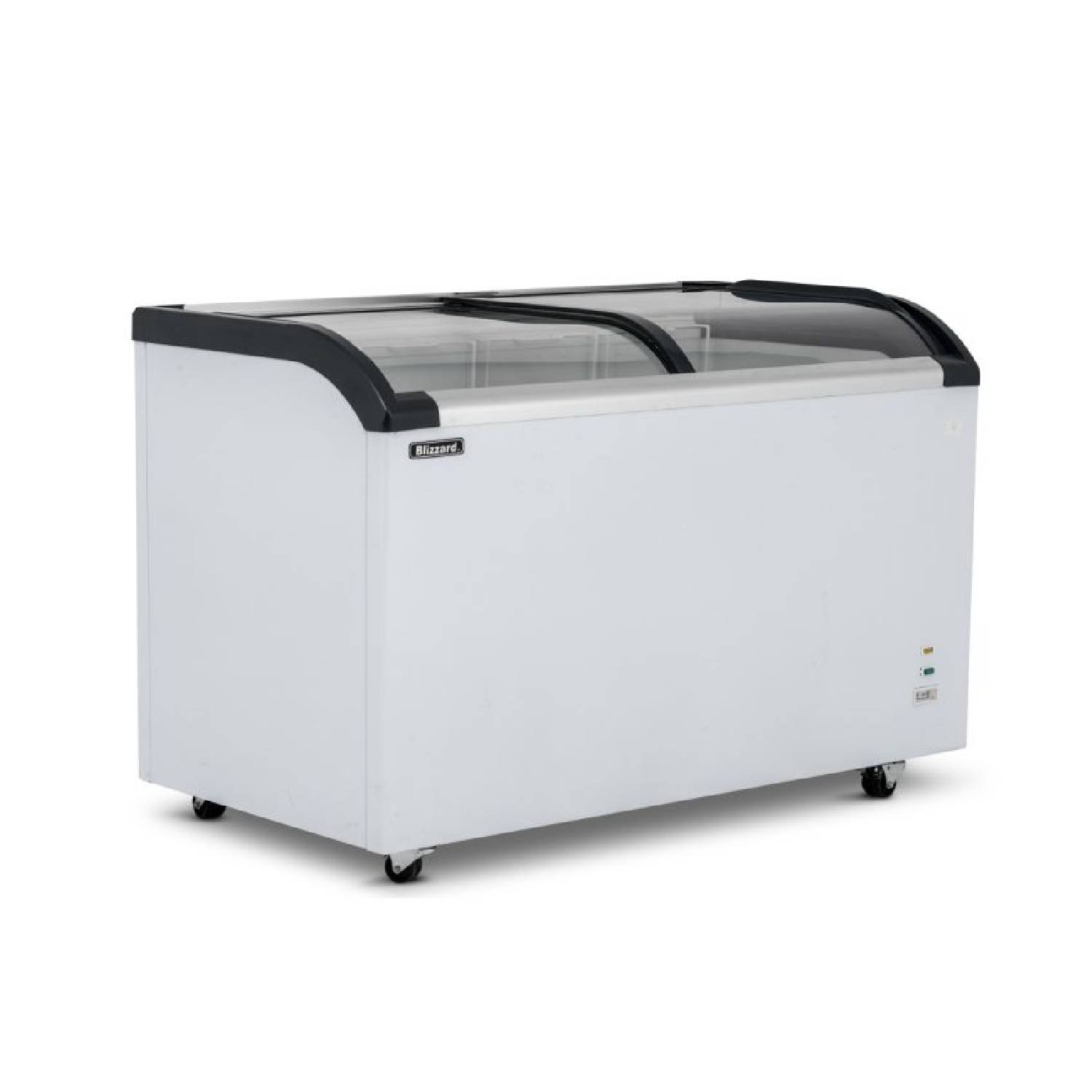 BLIZZARD BDF42 Curved Glass Lid Freezer 420L