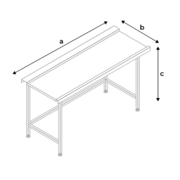 Classeq 1500mm Entry/Exit Tables – T15 Range – CP500 Models