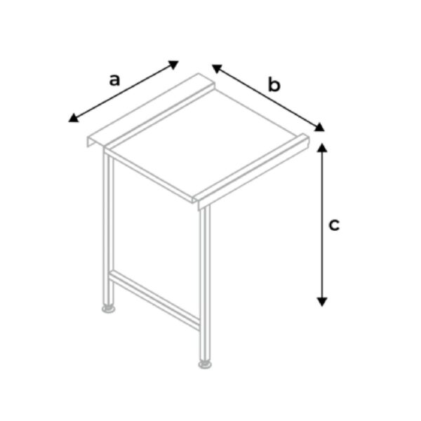 Classeq 800mm Entry/Exit Tables – T8 Range – CP500 Models