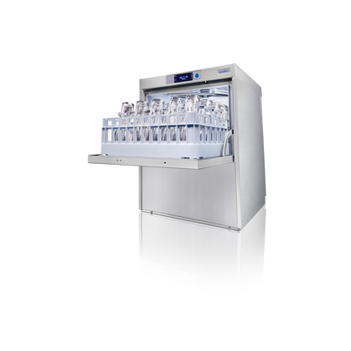 Classeq C500WS Glasswasher – 500mm Basket, Water Softener