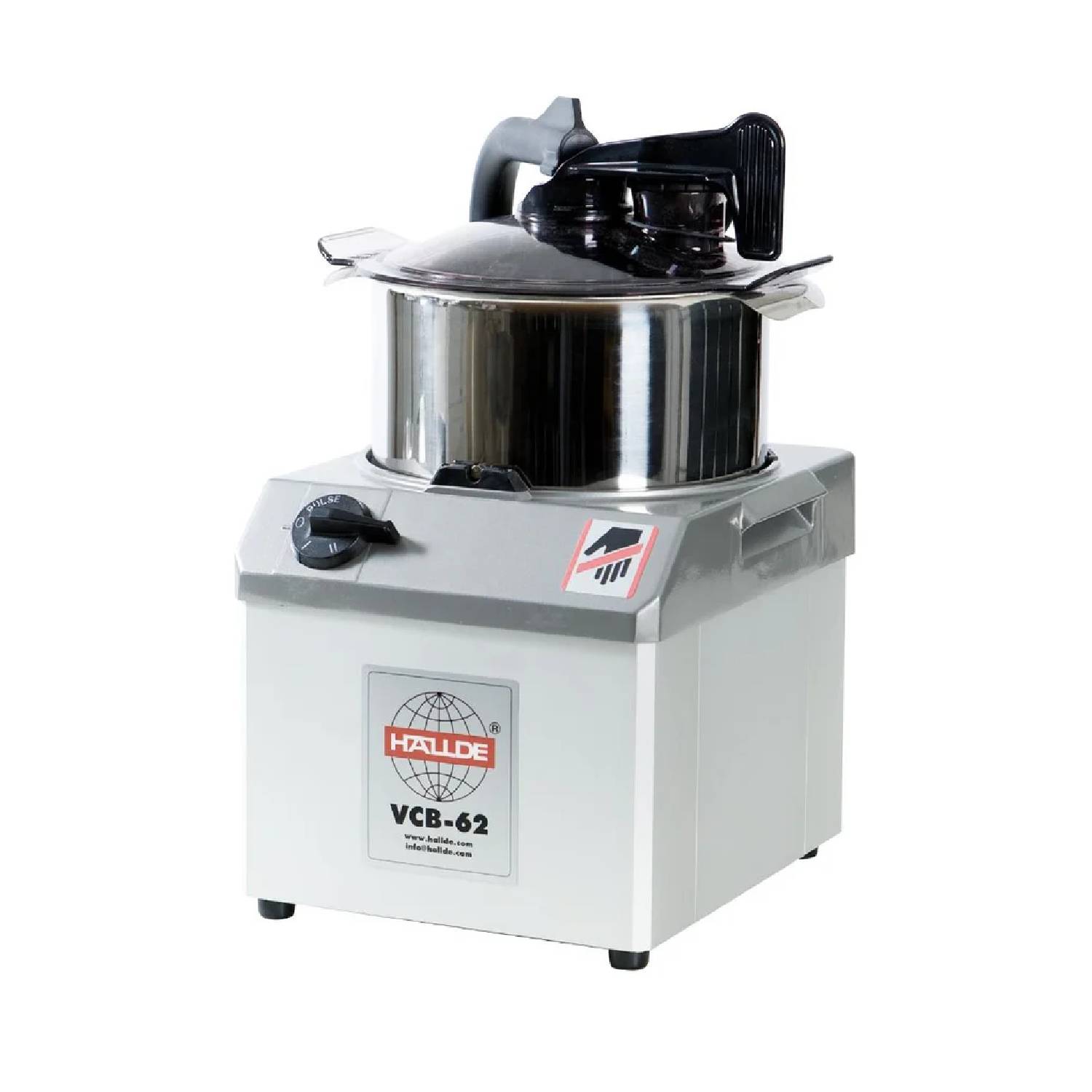 GRADED Hallde VCB-62 Vertical Cutter/Blender – 6L, 3 Phase, Used Once