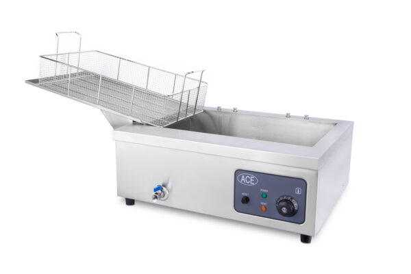 ACE 20L Electric Countertop Fryer – Ideal for Doughnuts, Fish & Chips