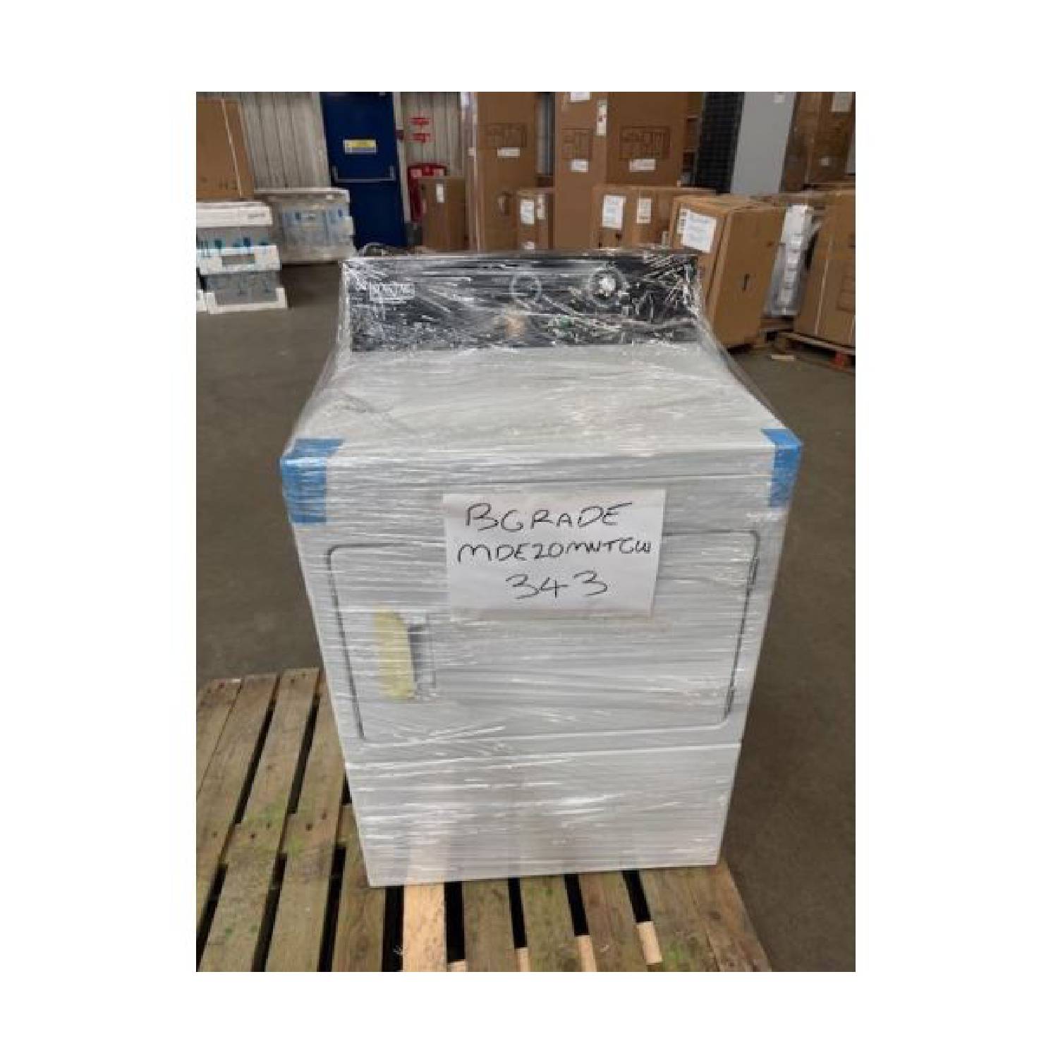 Maytag MDE20MNTGW 10.5kg American-Style Vented Front Loader Dryer – Graded Commercial Dryer