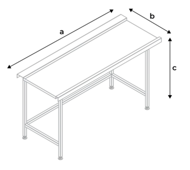 Classeq 1500mm Entry/Exit Tables – T15 Range – CP500 Models