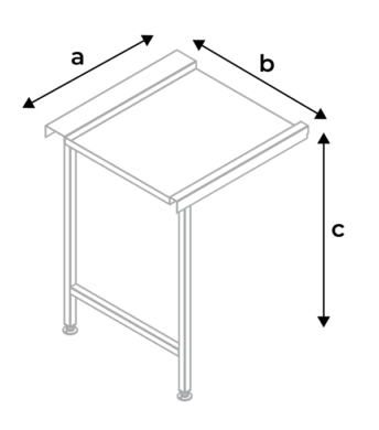 Classeq 650mm Entry/Exit Tables – T65 Range – CP500 Models