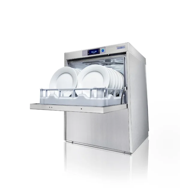 Classeq C500WS Glasswasher – 500mm Basket, Water Softener