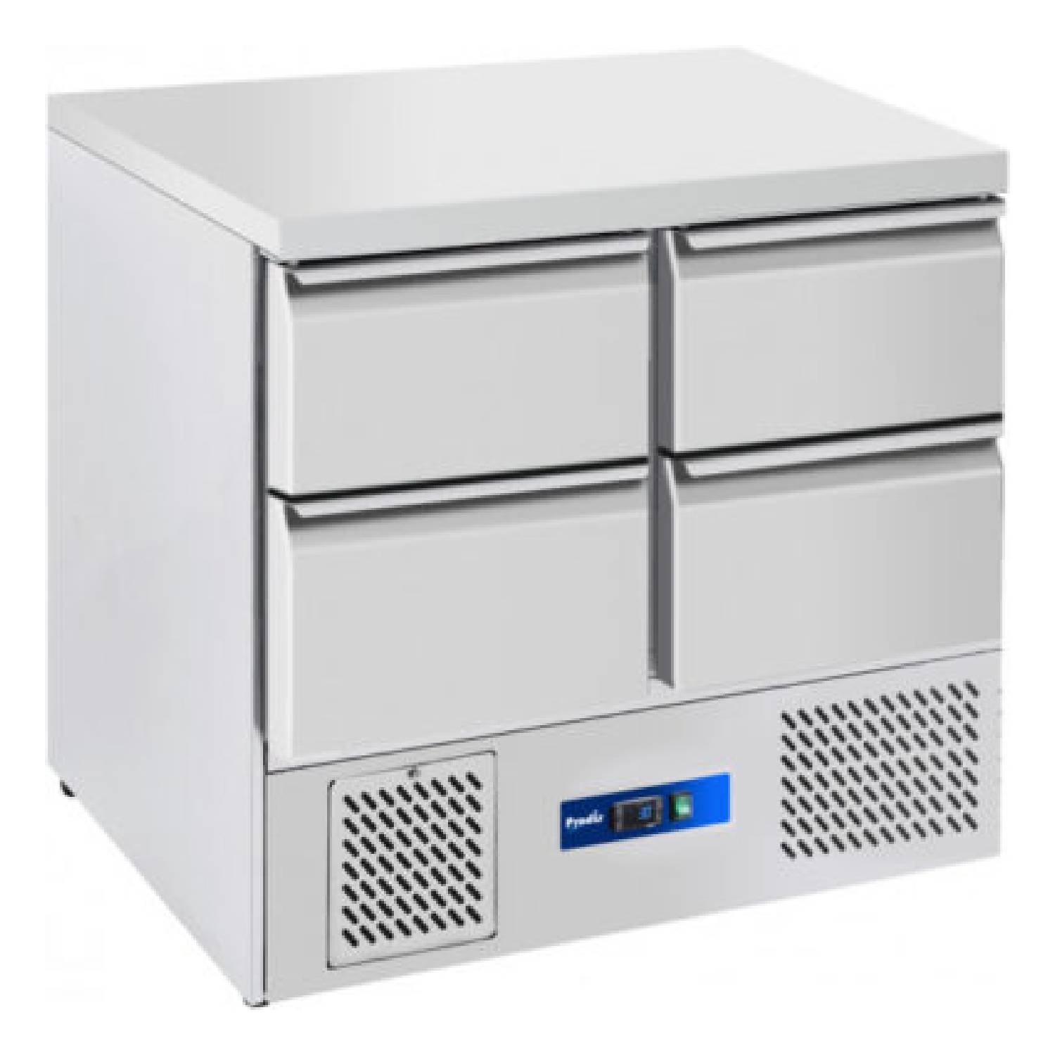 Prodis EC-4DSS-LE 4 Drawer Ventilated Compact Counter – Flat Top