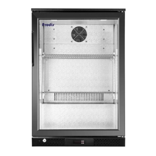 Prodis NT1SLIM-HC 500mm Slimline Single Door Bottle Cooler – Black