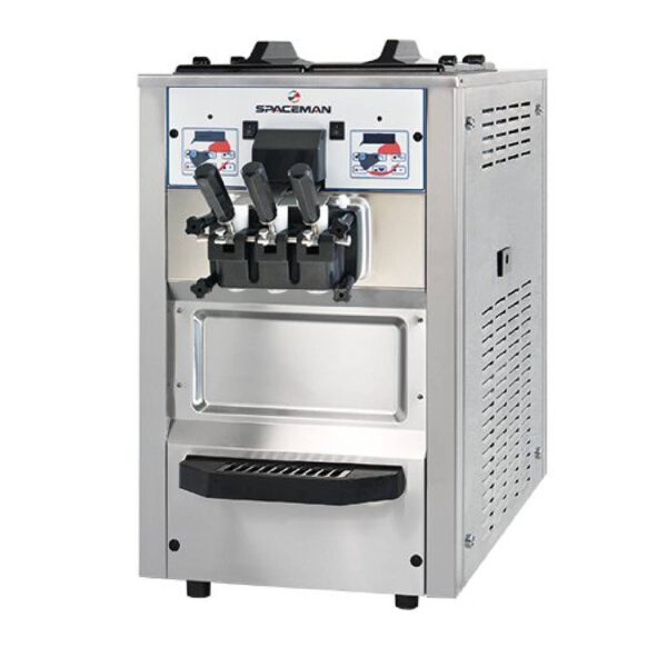 Spaceman T46 Twin-Twist Soft Serve – Countertop, Gravity-Fed