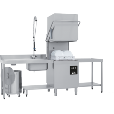 Passthrough Dishwasher – Commercial Hood Dishwashers