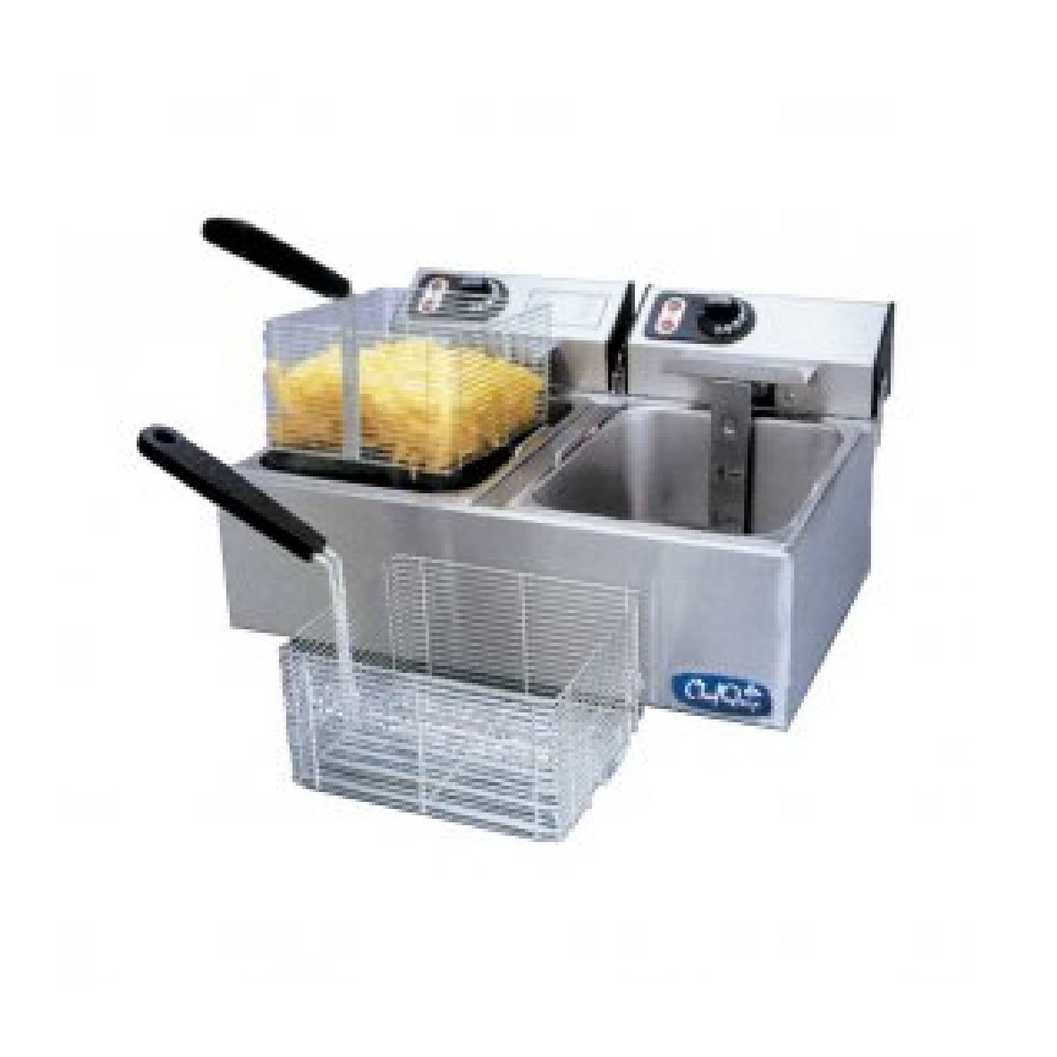 ChefQuip Electric Countertop Fryer – Double Tank – FFA3002