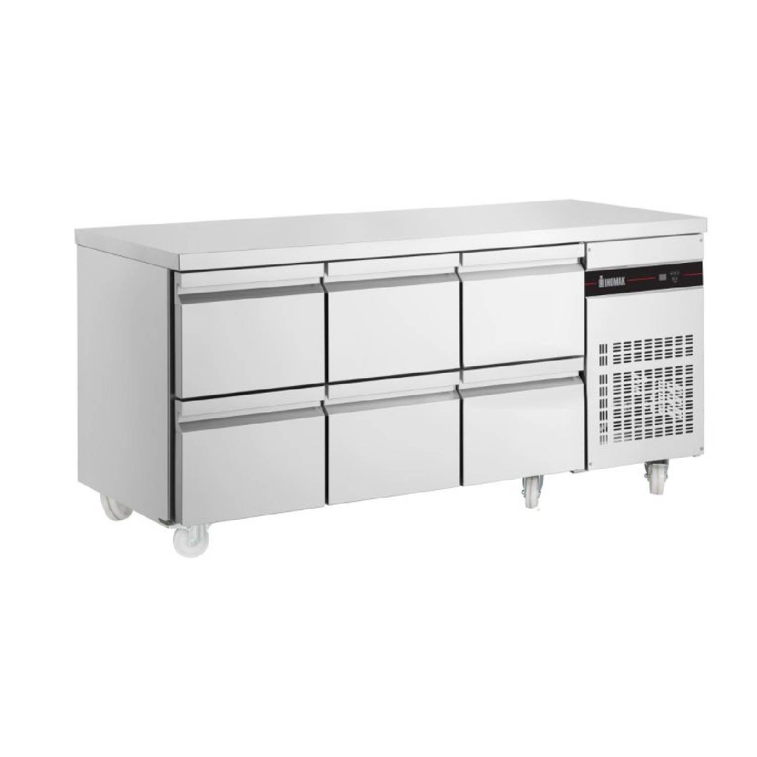 GRADED Inomak PN222HC Six Drawer Gastronorm Counter Refrigerator GRADED Inomak PN222HC Six Drawer Gastronorm Counter Refrigerator (1)