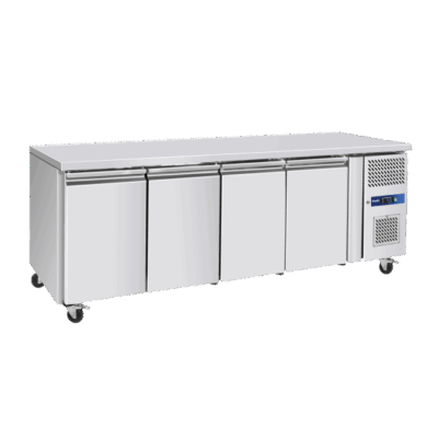 Prodis GRN-C4F Professional Four Door Stainless Steel Counter Freezer