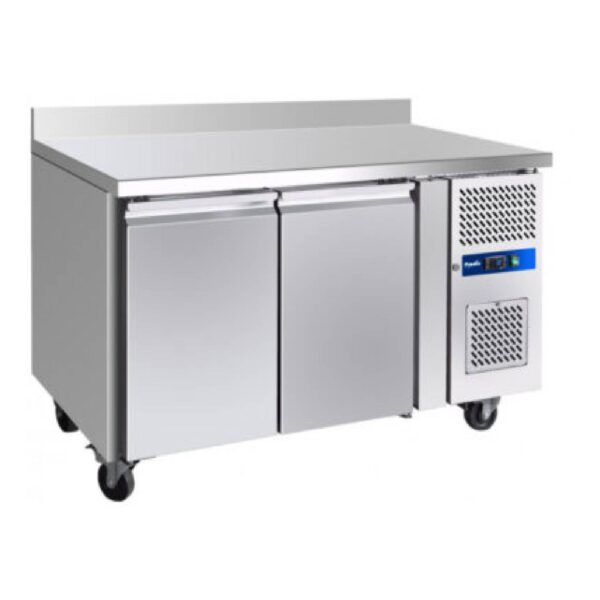 Prodis GRN-W2F Professional Two Door Stainless Steel Counter Freezer with Upstand